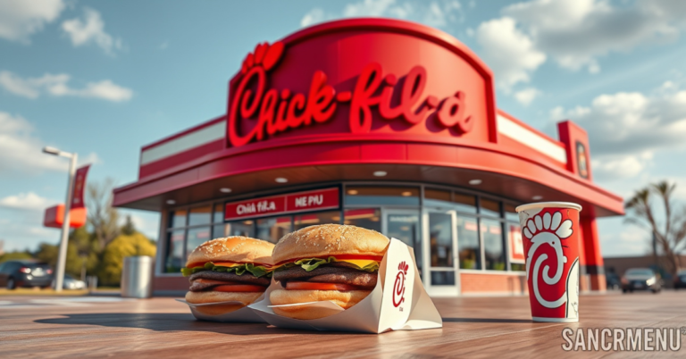 Chick-fil-A Lunch Menu With Prices For 2026