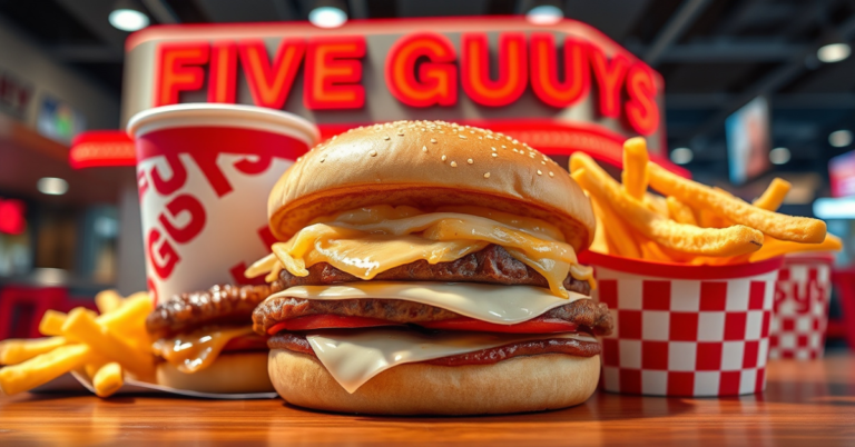 Five Guys Menu With Prices For 2026