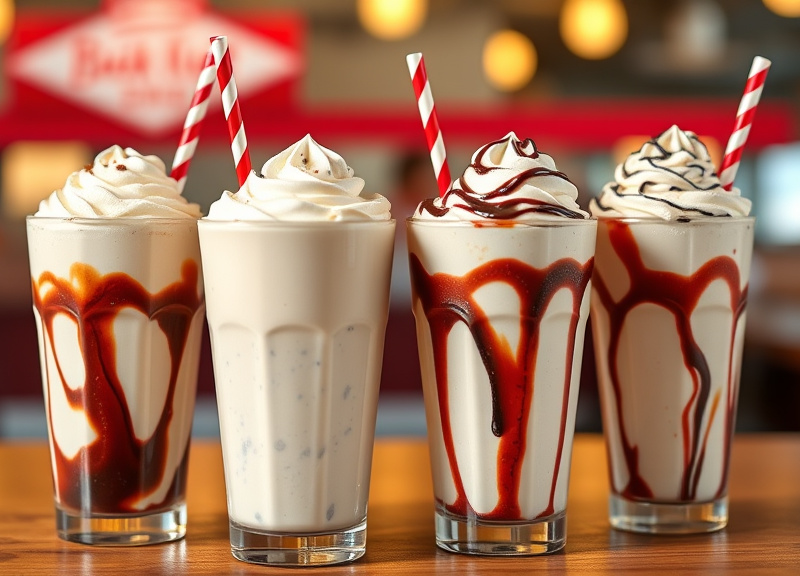 Classic Milkshake Flavors