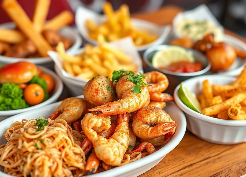 Main Dishes (Seafood & Cajun Classics)