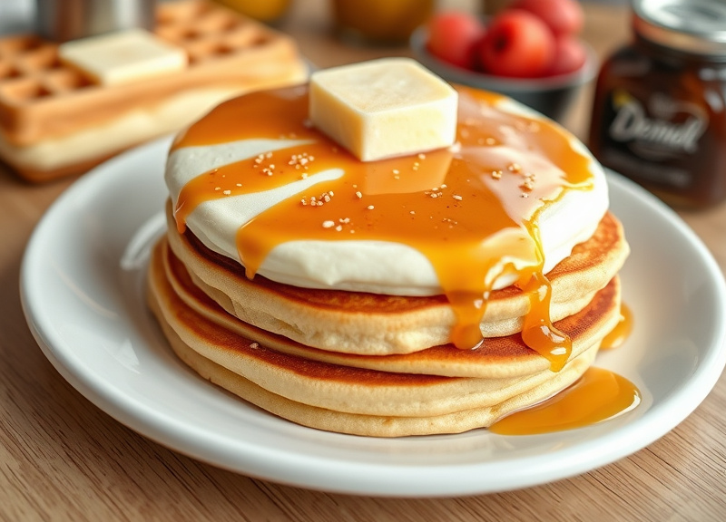 Pancakes, Waffles & Sweet Breakfasts