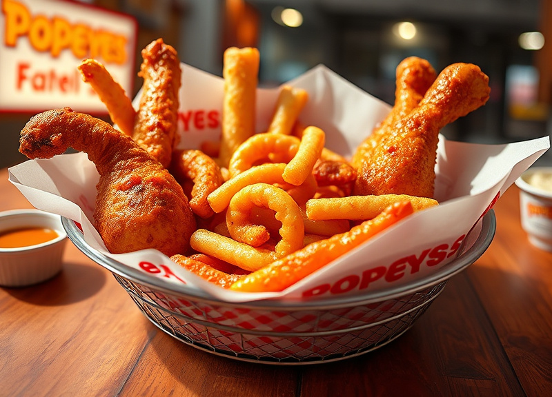 What Seafood Items Are Available On The Popeyes Seafood Menu?